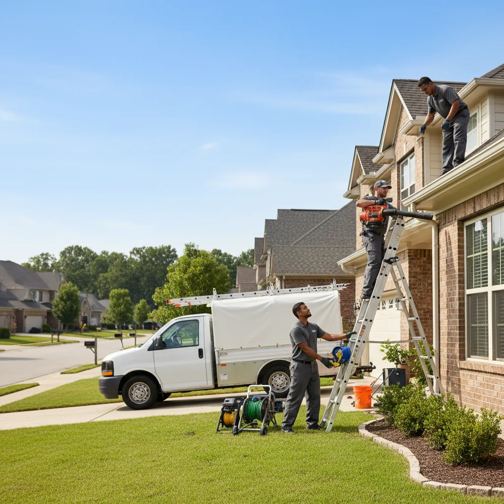 Home Gutter Service in Luebbering, MO near me